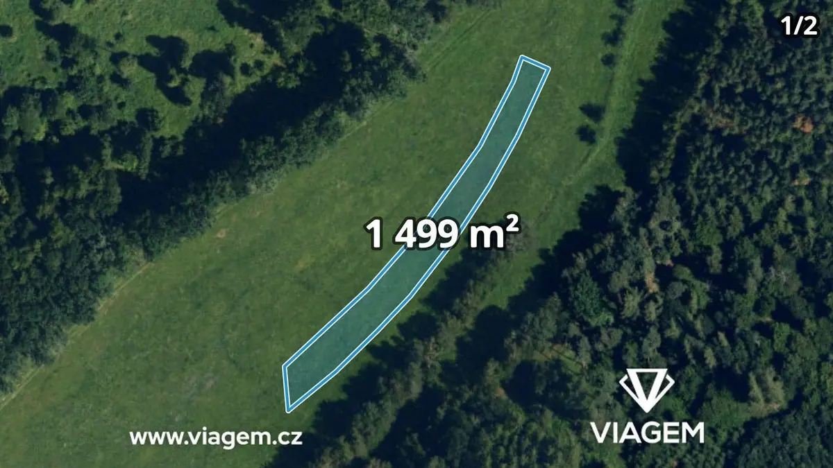 Prodej pozemku 1388 m², Hostim