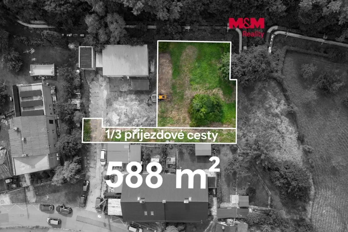 Prodej pozemku 588 m², Zábřeh nad Odrou · Ostrava