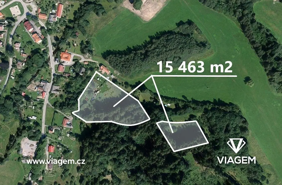 Prodej pozemku 7731 m², Benešov nad Černou