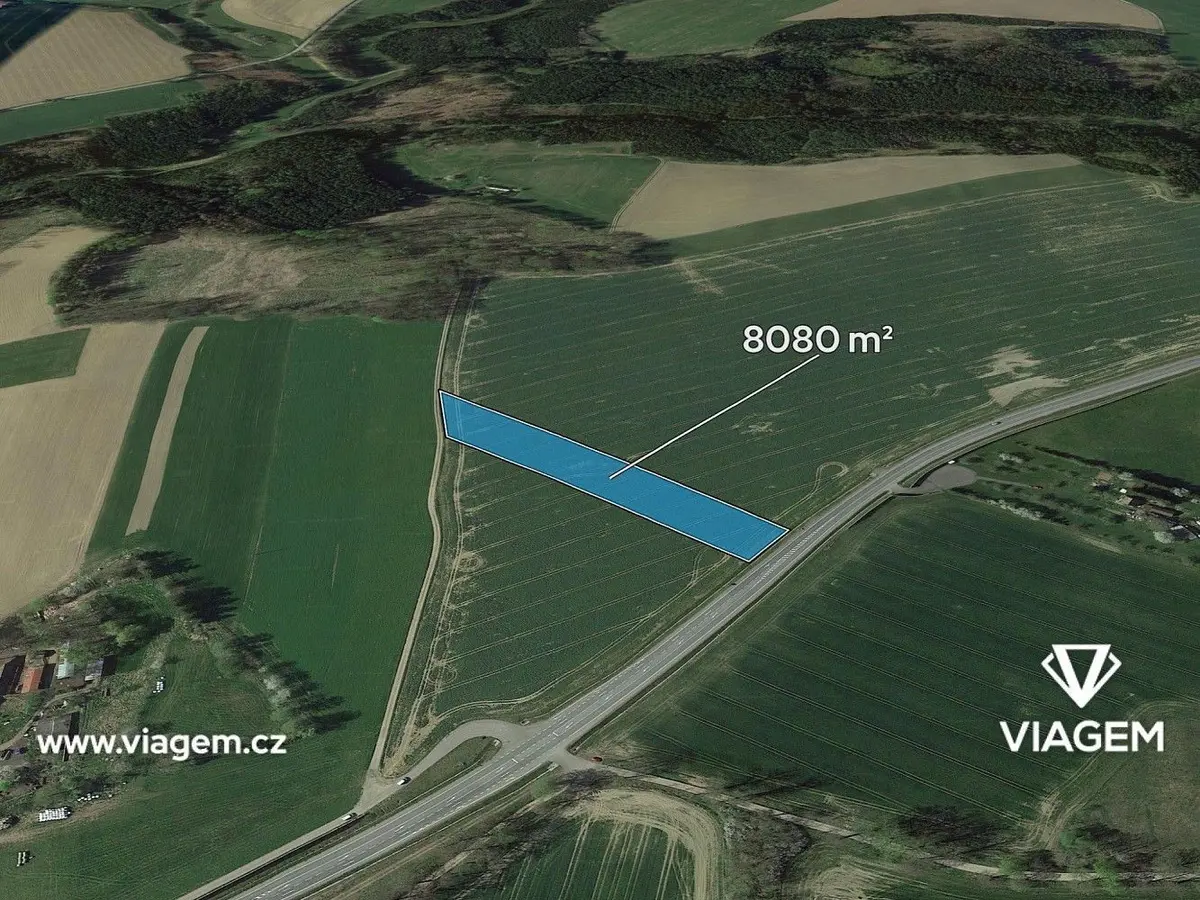 Prodej pozemku 673 m², Pohled