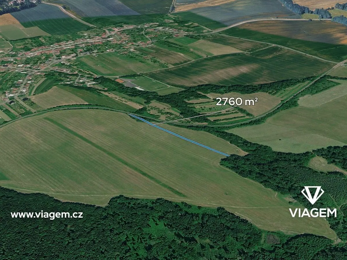 Prodej pozemku 2760 m², Loukov u Bystřice pod Hostýnem · Loukov