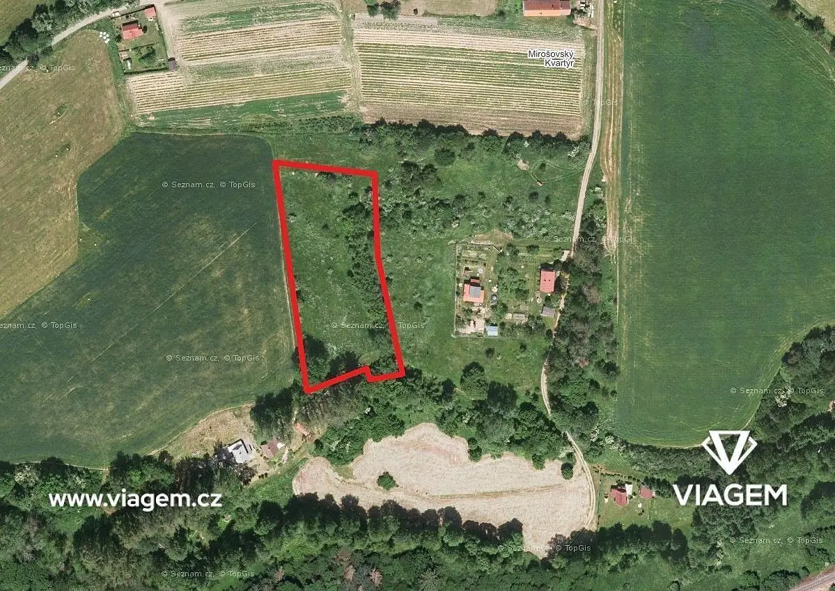 Prodej pozemku 2868 m², Rataje nad Sázavou