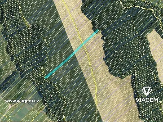 Prodej pozemku 899 m², Popovice u Uherského Hradiště · Popovice