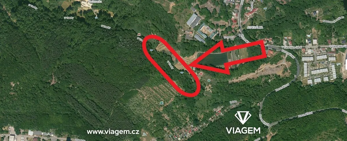 Prodej pozemku 488 m², Vokovice