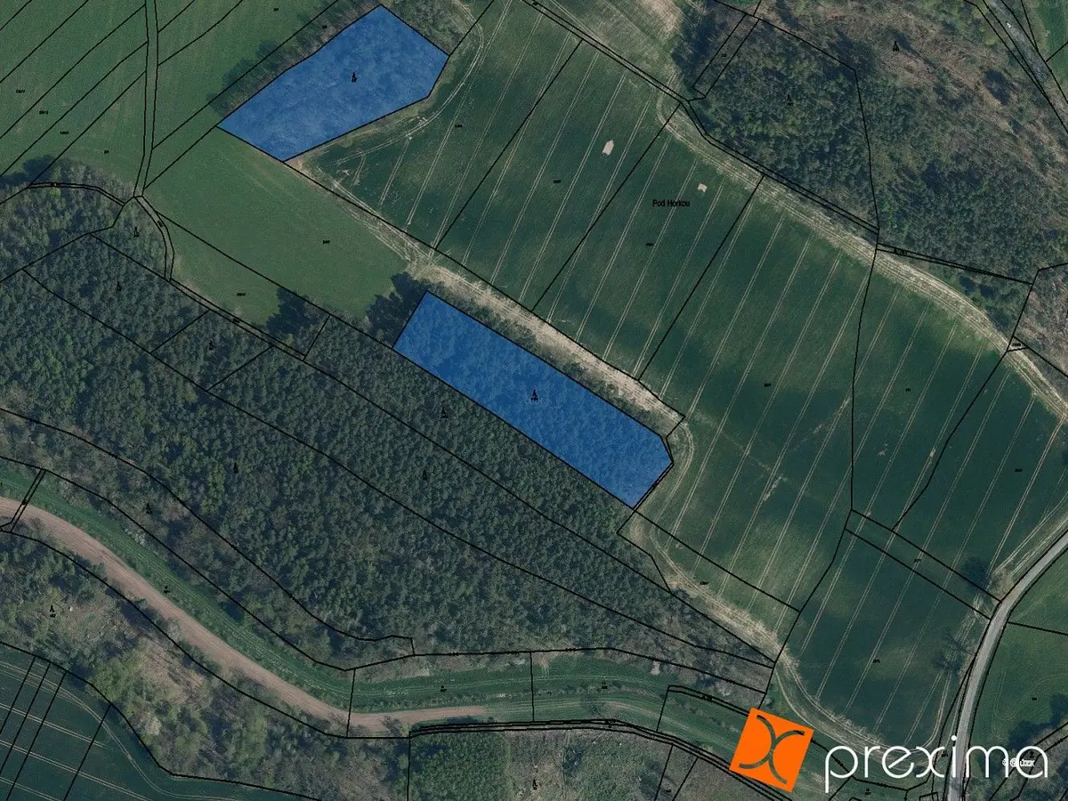 Prodej pozemku 7218 m², Březinka pod Bezdězem · Bělá pod Bezdězem