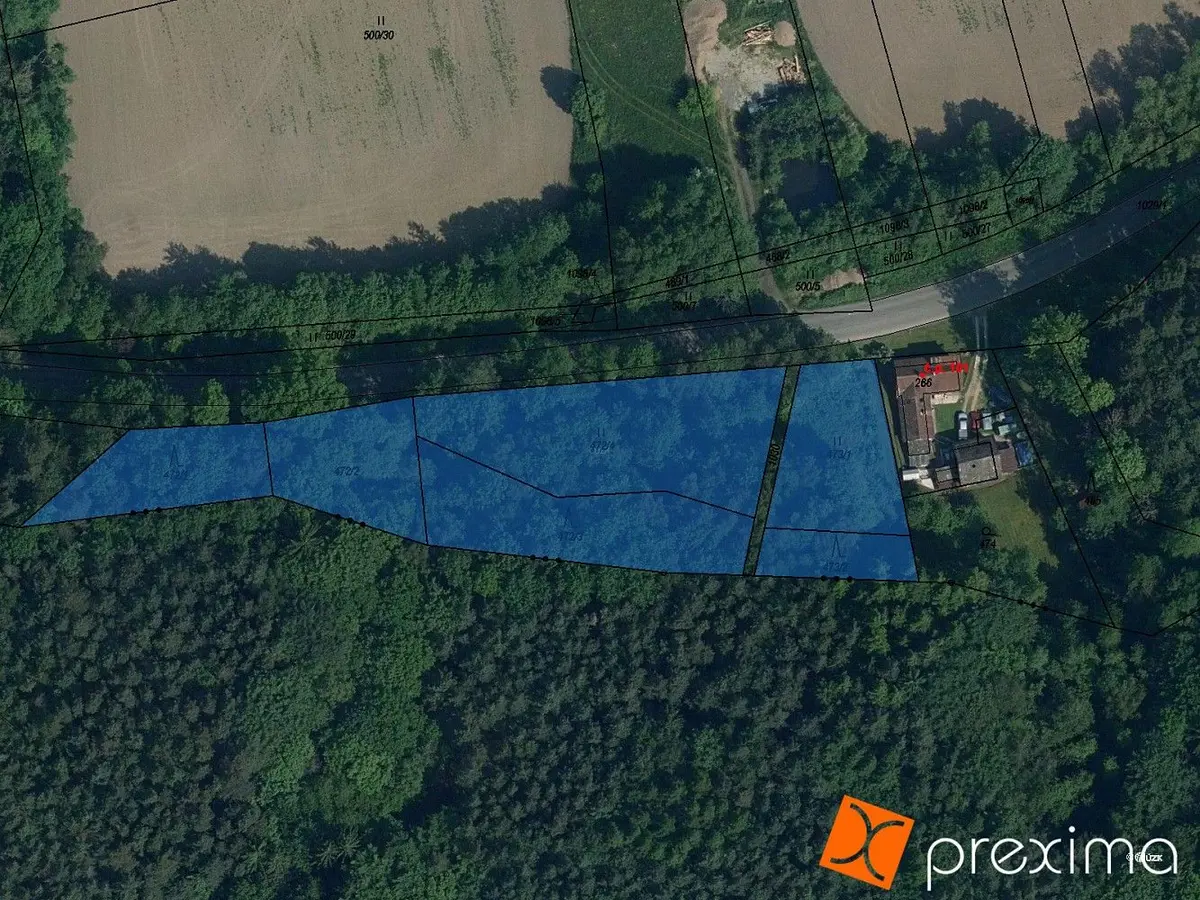 Prodej pozemku 749 m², Modřišice