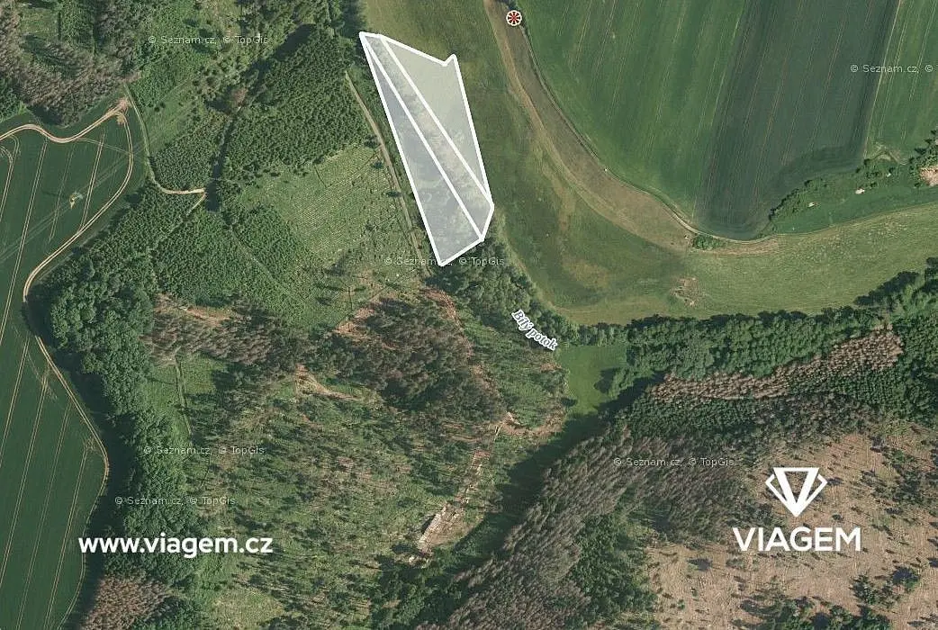 Prodej pozemku 1431 m², Velká Bíteš