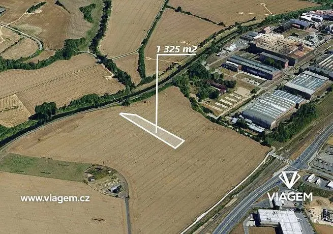 Prodej pozemku 1325 m², Kvítkovice u Otrokovic · Otrokovice
