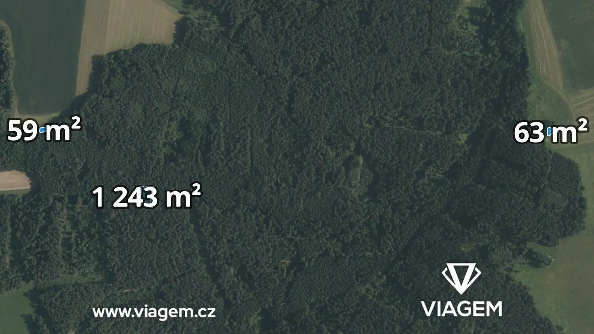 Prodej pozemku 1365 m², Dolní Stropnice · Římov