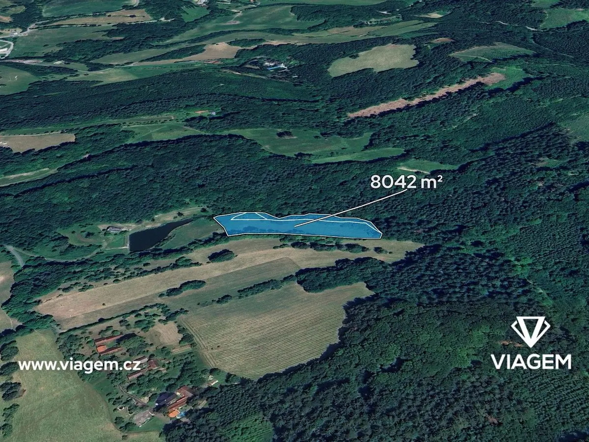 Prodej pozemku 5026 m², Ublo