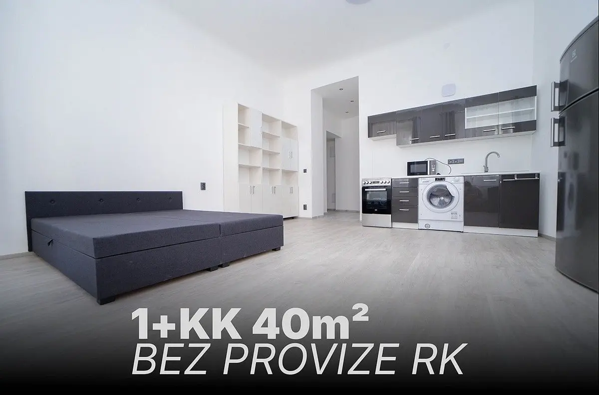 Pronájem bytu 1+kk 40 m², Štěpánská · Nové Město