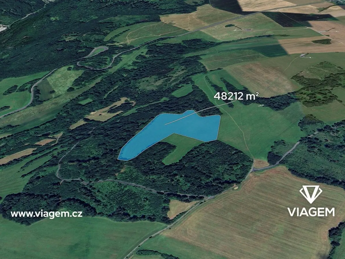 Prodej pozemku 32141 m², Lipina u Šternberka · Lipina