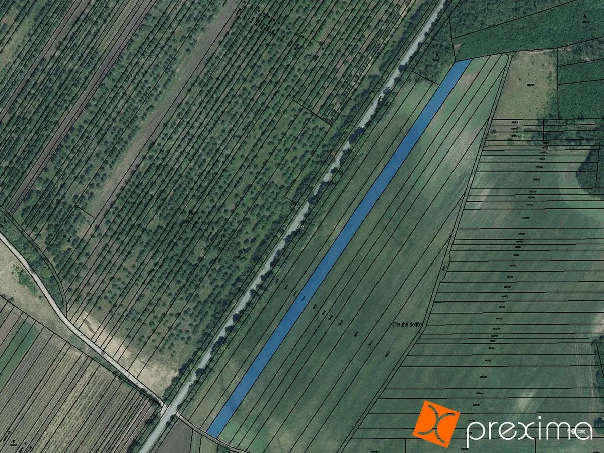 Prodej pozemku 781 m², Hlohovec