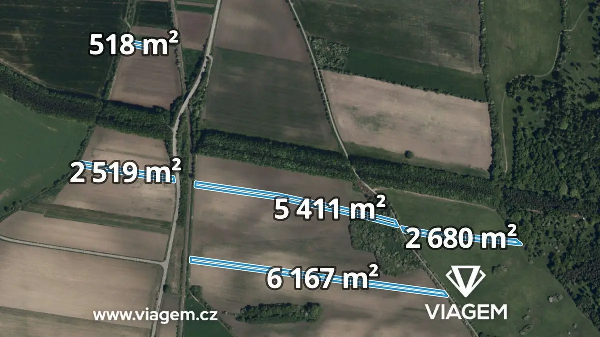 Prodej pozemku 4257 m², Javorník nad Veličkou · Javorník