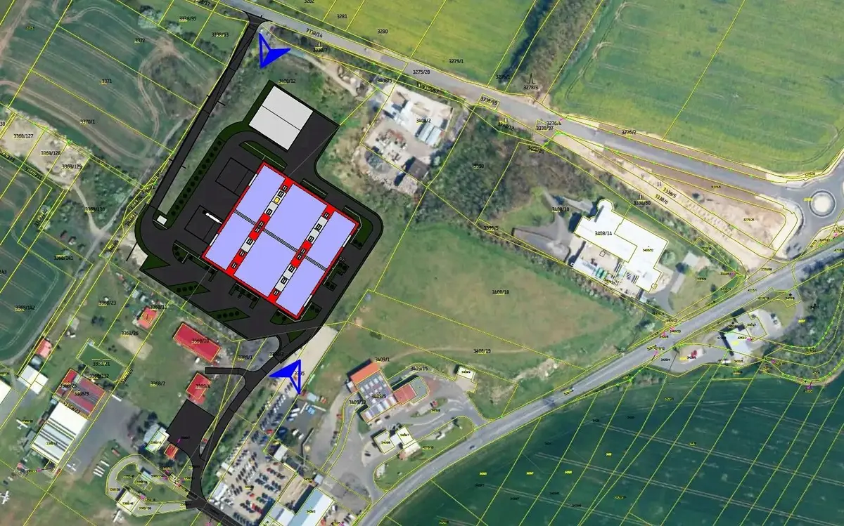 Prodej pozemku 42937 m², Roudnice nad Labem