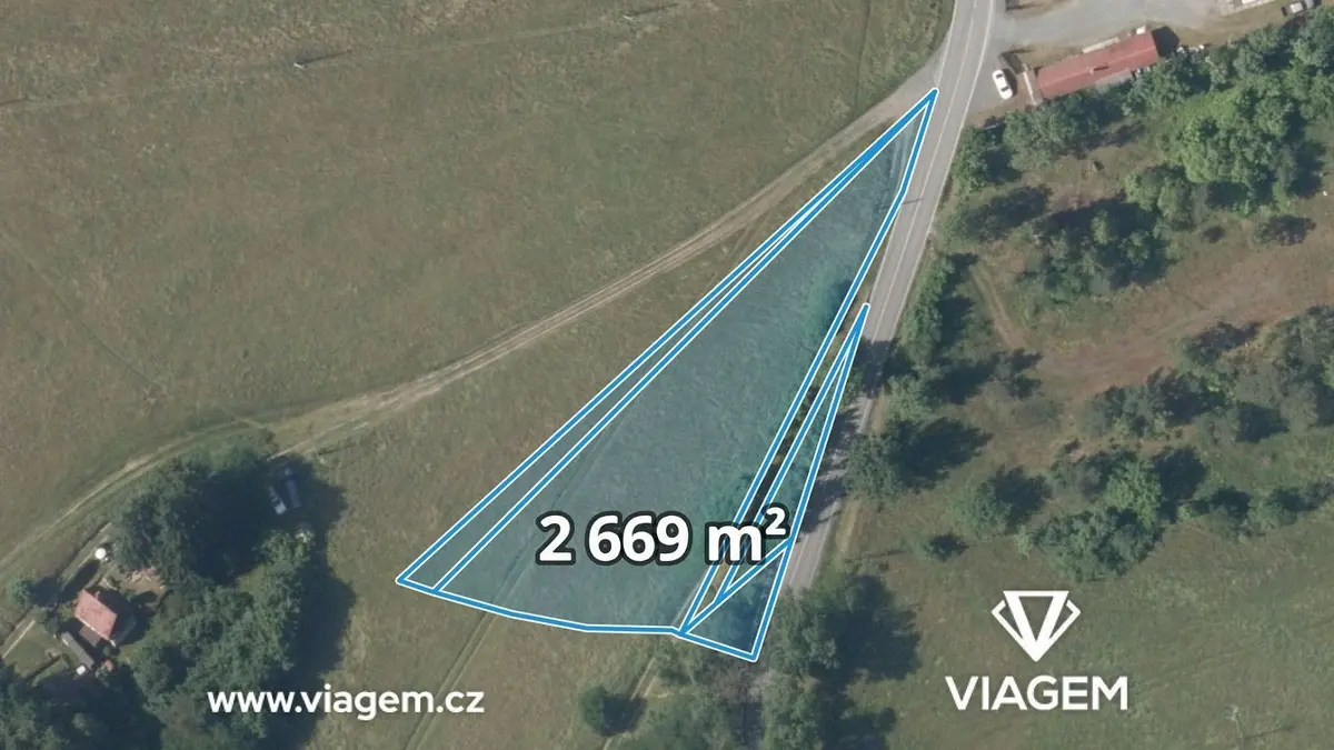 Prodej pozemku 667 m², Roztoky u Křivoklátu · Roztoky