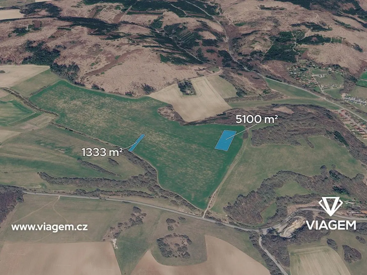 Prodej pozemku 1072 m², Žďár u Blanska · Žďár