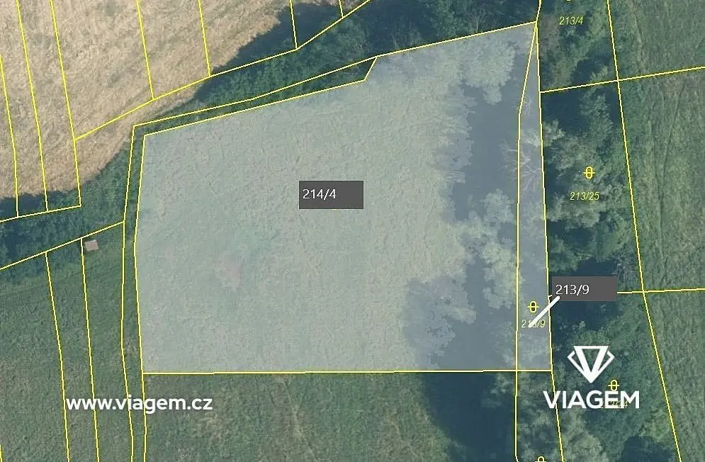 Prodej pozemku 1162 m², Podolí u Valašského Meziříčí · Podolí