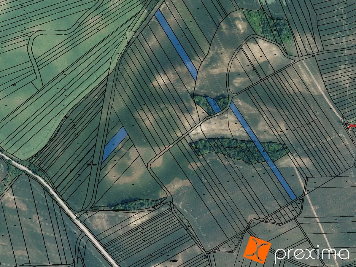 Prodej pozemku 489 m², Hýsly