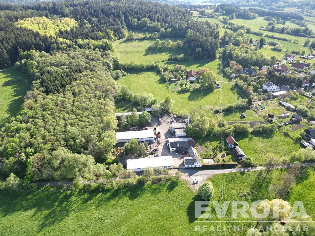 Prodej komerčního prostoru 2494 m², Soběšice u Sušice · Soběšice