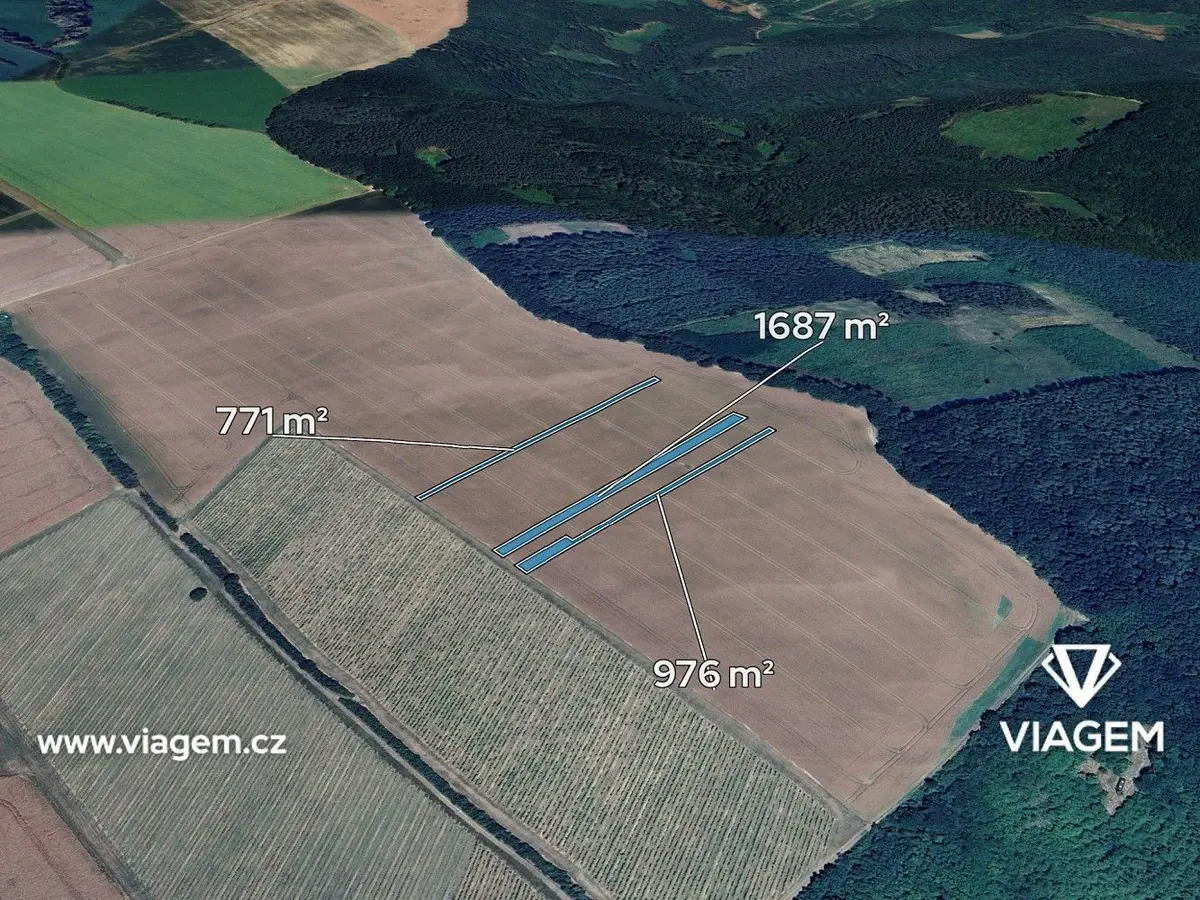 Prodej pozemku 572 m², Kunovice u Uherského Hradiště · Kunovice