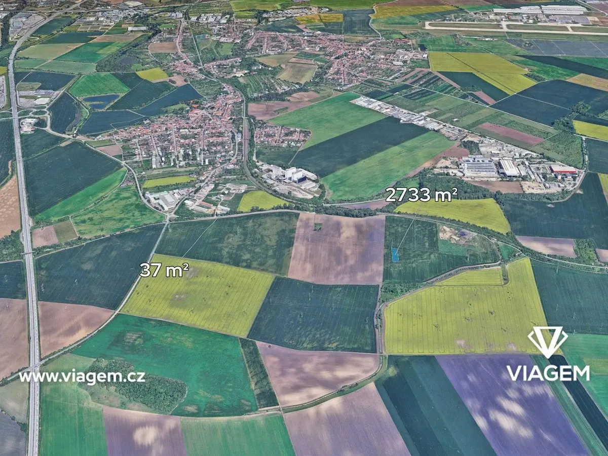 Prodej pozemku 1385 m², Chrlice · Brno