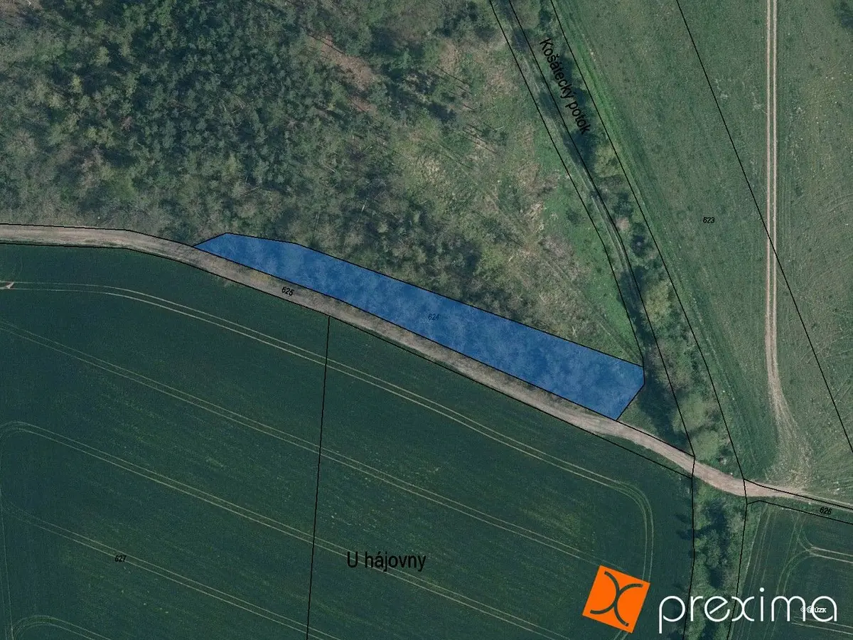 Prodej pozemku 509 m², Nemyslovice