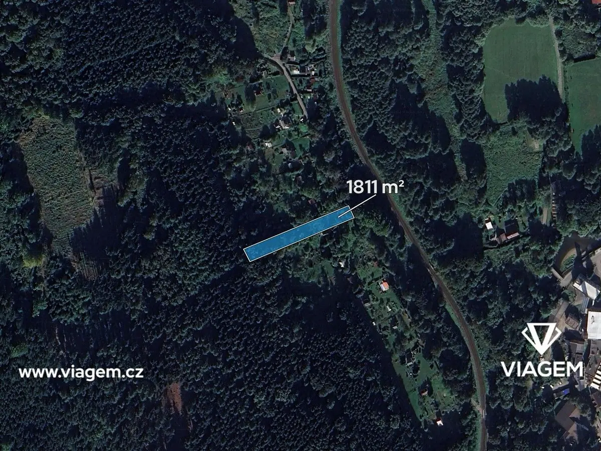 Prodej pozemku 905 m², Kerhartice nad Orlicí · Ústí nad Orlicí