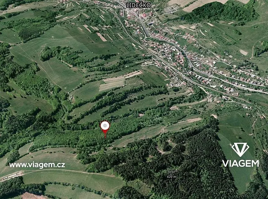 Prodej pozemku 1248 m², Lidečko
