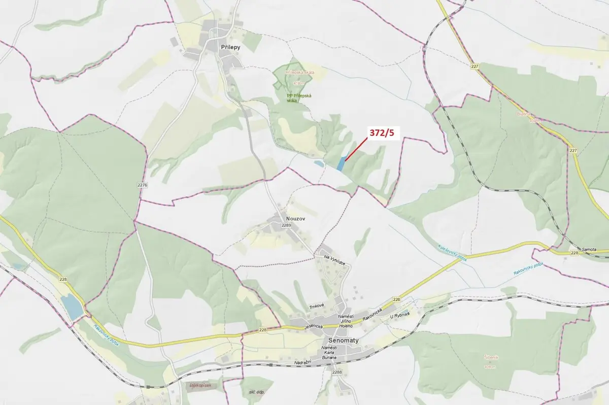 Prodej pozemku 7060 m², Přílepy