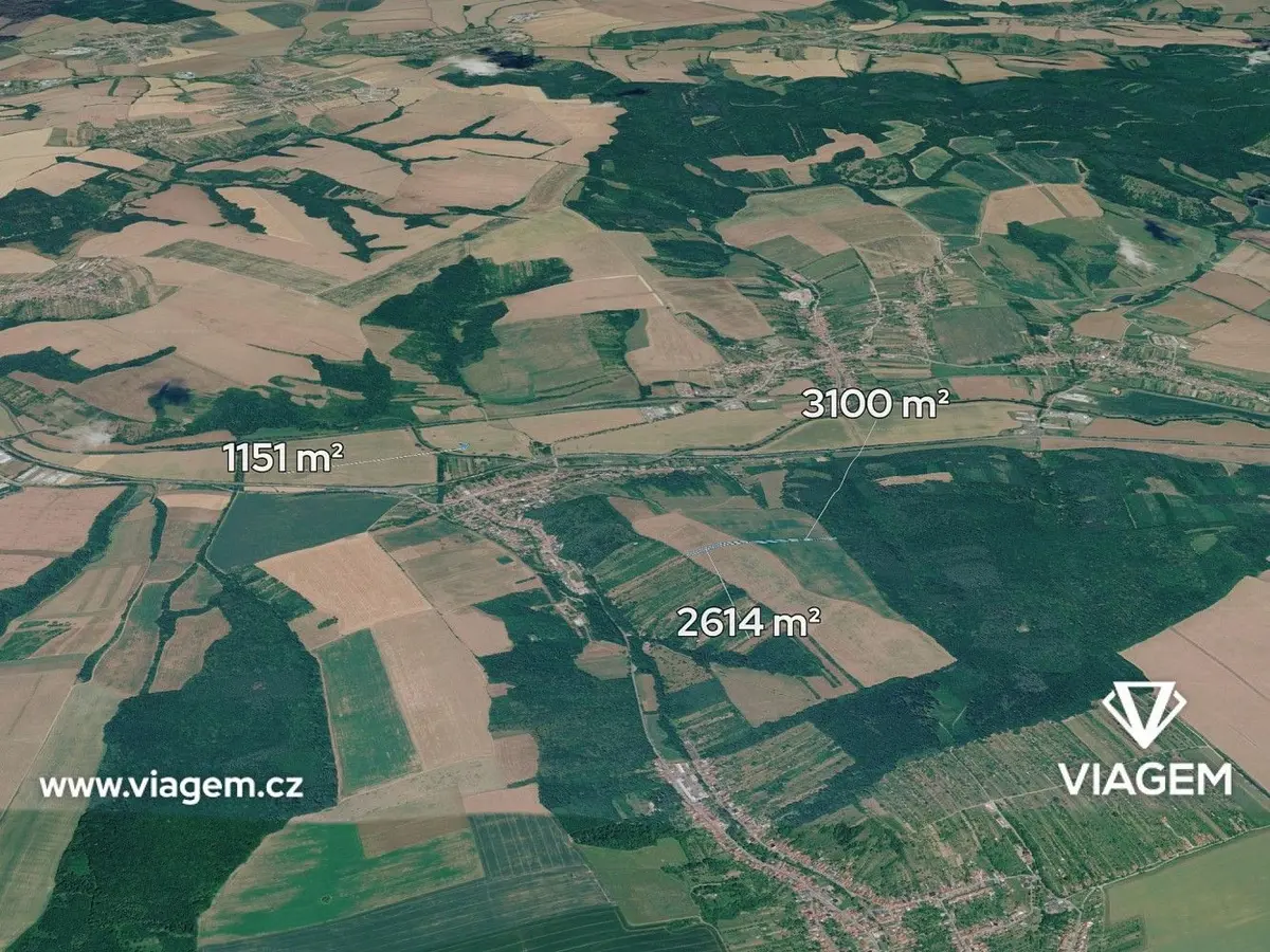 Prodej pozemku 1144 m², Veletiny