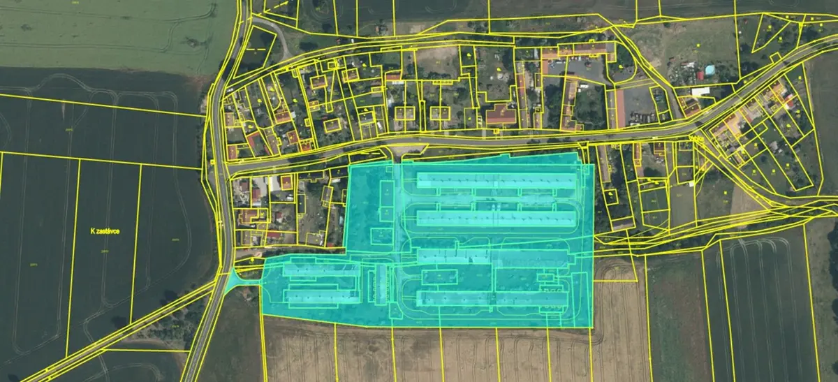 Prodej komerčního prostoru 7200 m², Vrbka u Postoloprt · Postoloprty