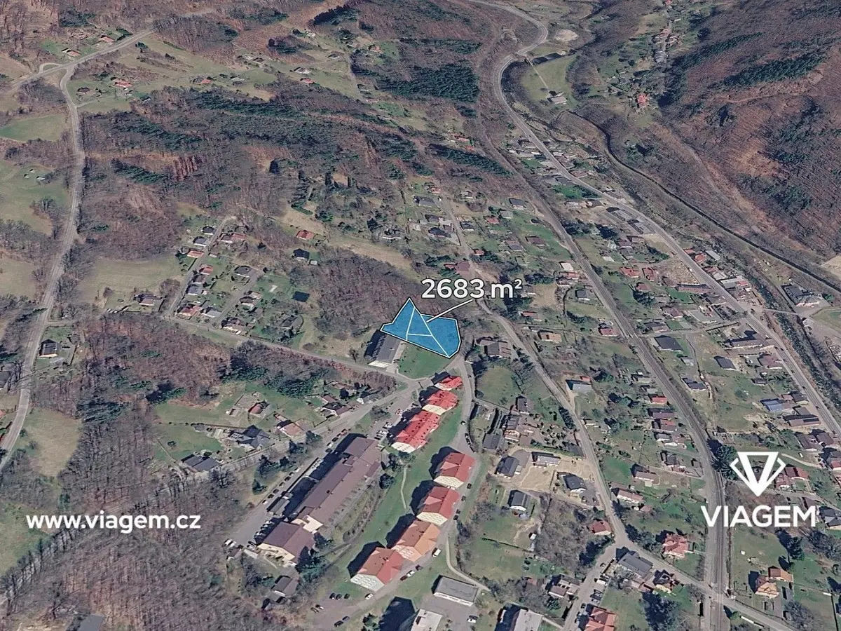 Prodej pozemku 2235 m², Velké Hamry