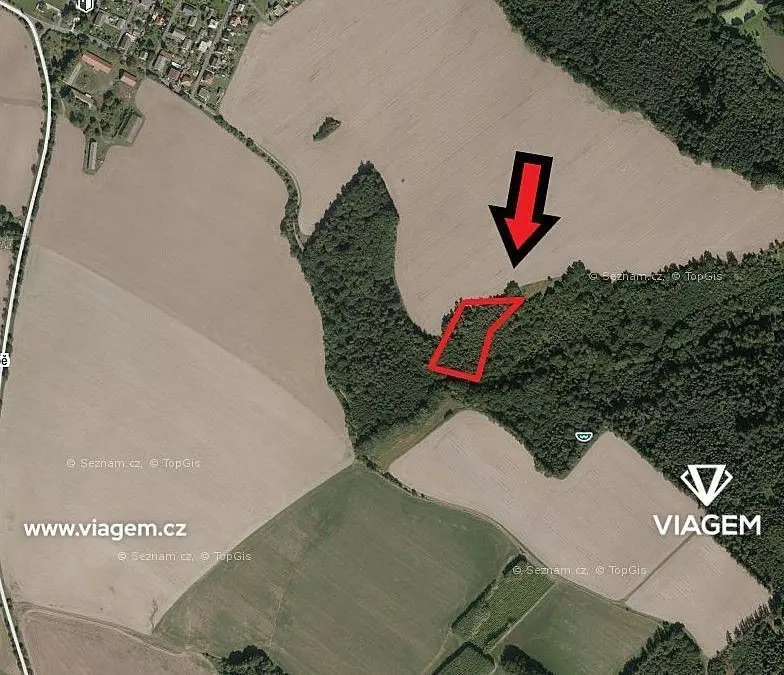 Prodej pozemku 3512 m², Bítov u Bílovce · Bítov