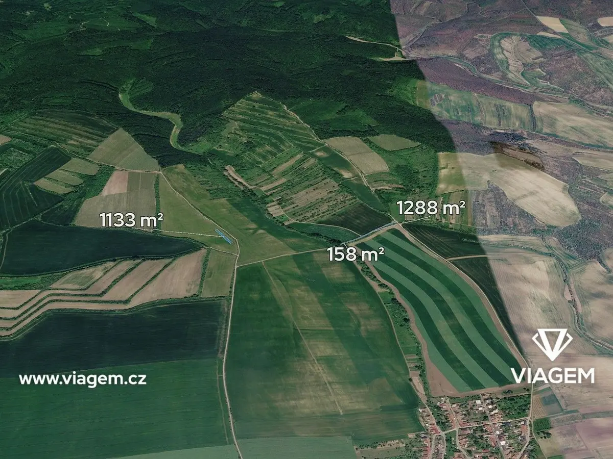 Prodej pozemku 1289 m², Archlebov