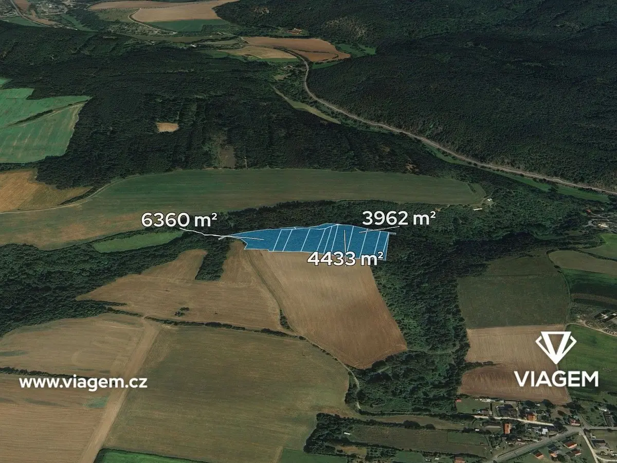 Prodej pozemku 1915 m², Chlum u Rakovníka · Pavlíkov