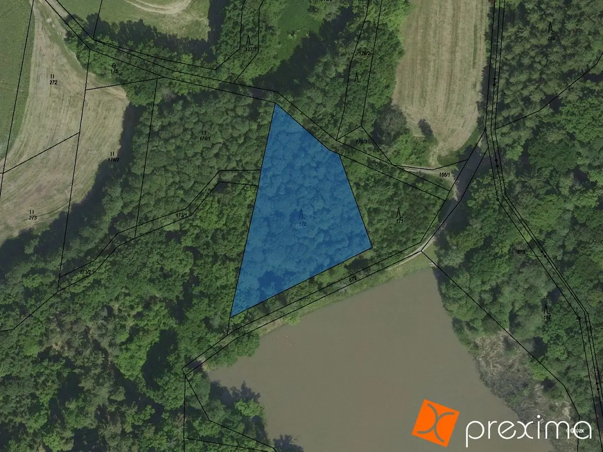 Prodej pozemku 705 m², Všesoky · Chlístovice