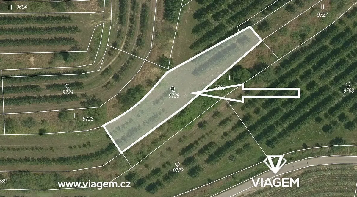 Prodej pozemku 1421 m², Kobylí