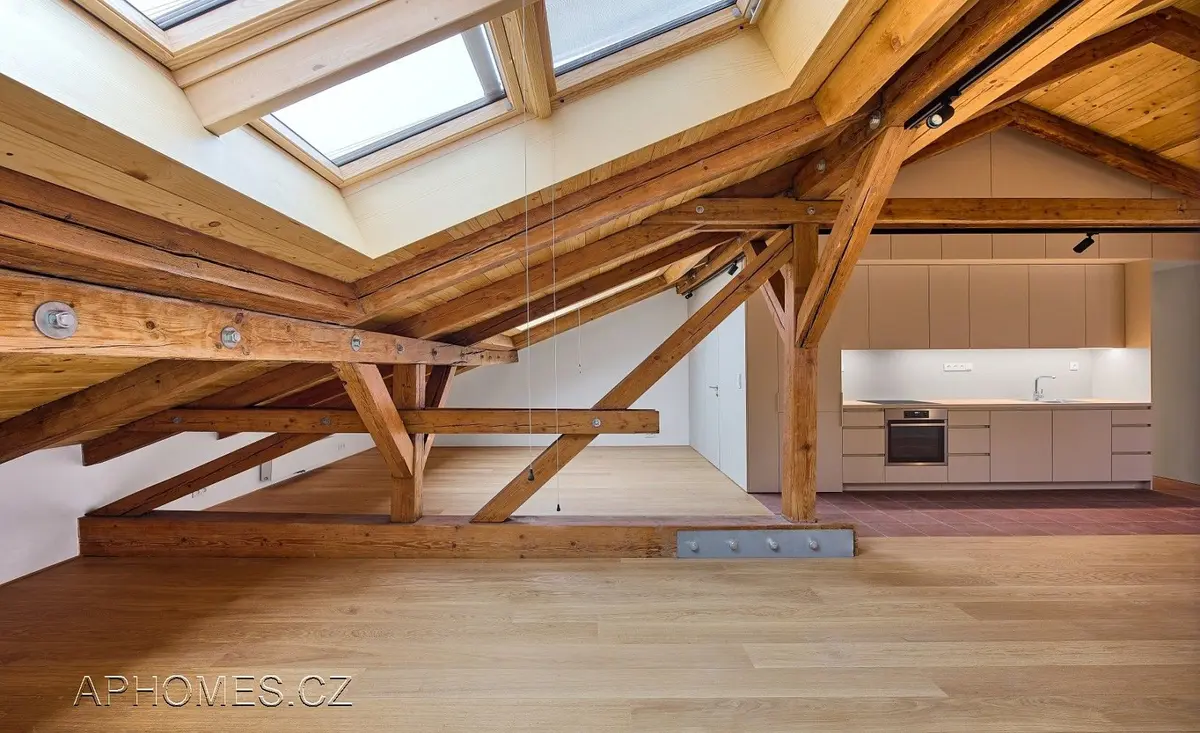 Pronájem bytu 1+kk 97 m², Podskalská · Nové Město