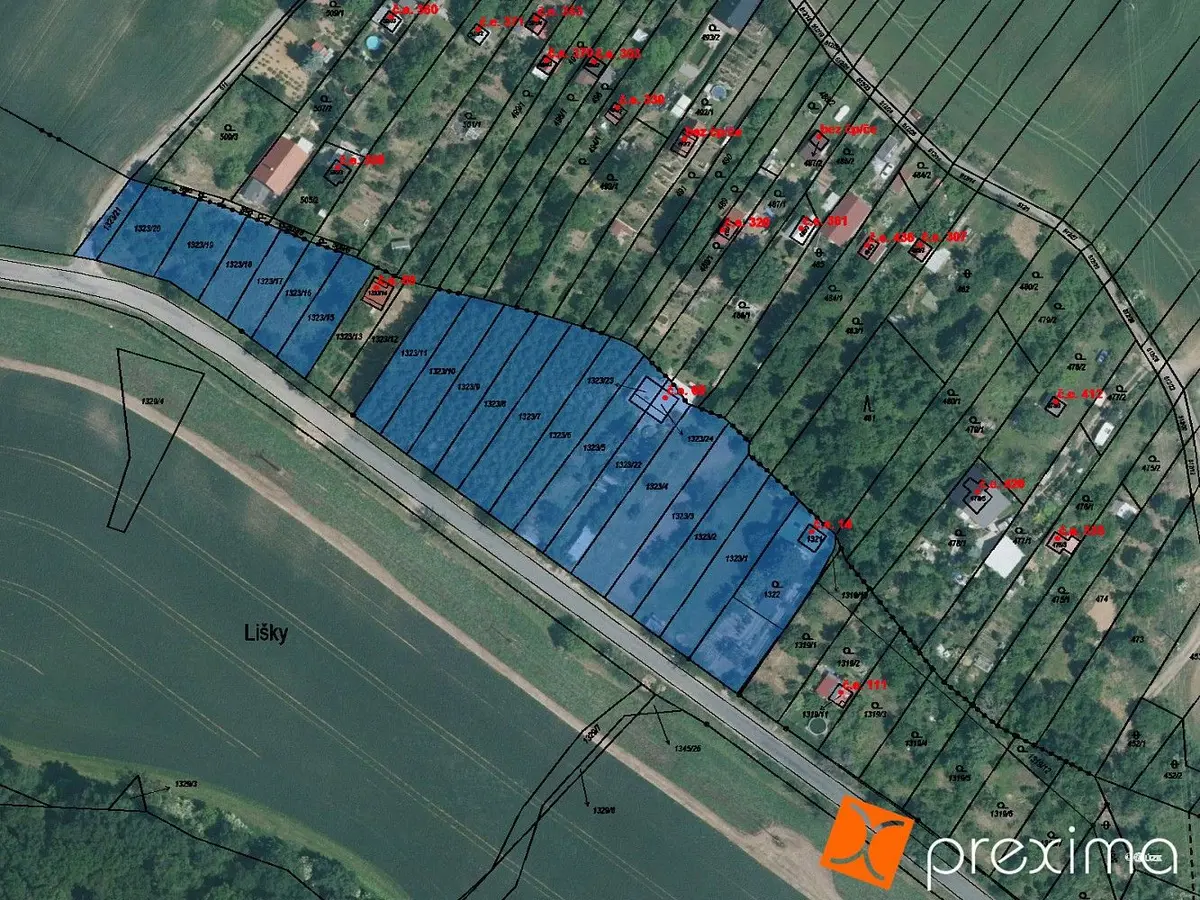 Prodej pozemku 82 m², Troubsko