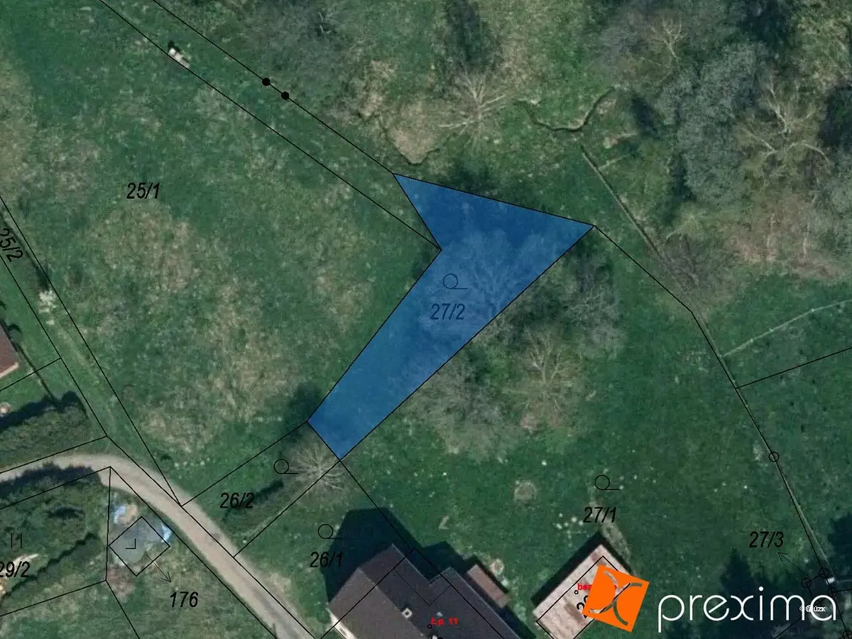 Prodej pozemku 136 m², Staré Hraběcí · Velký Šenov