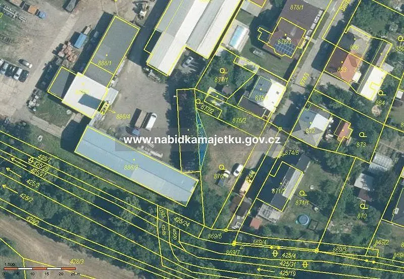Prodej pozemku 39 m², Čs. brigády · Bystřice pod Hostýnem