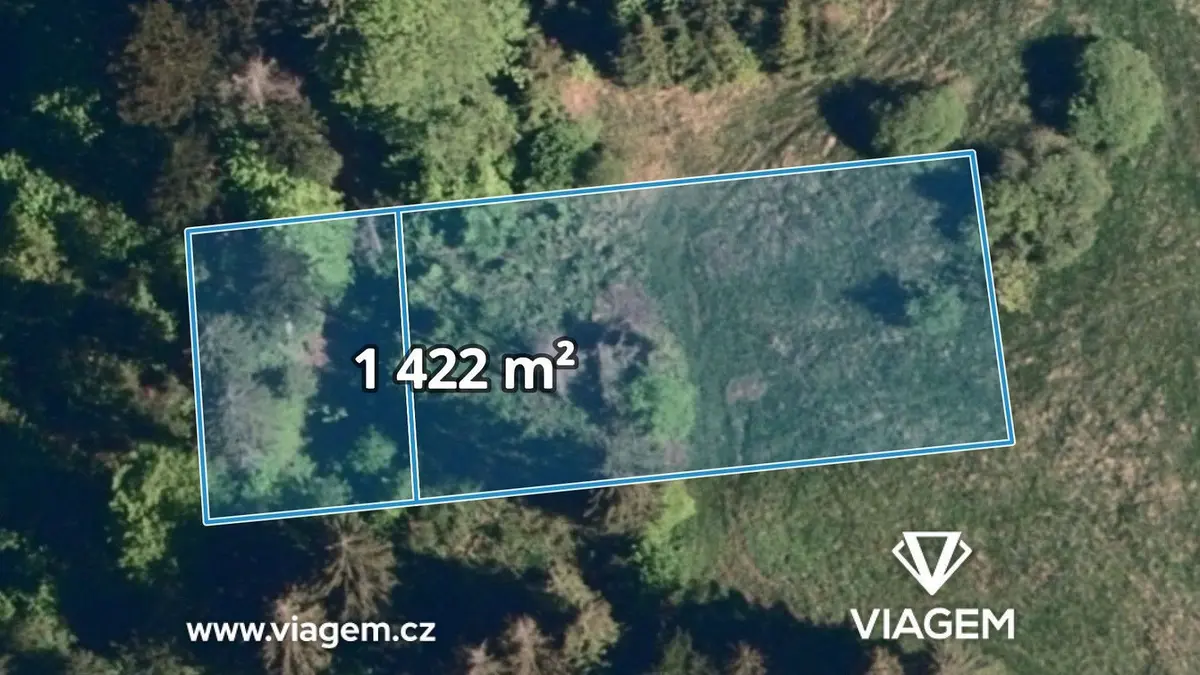 Prodej pozemku 1422 m², Hrčava