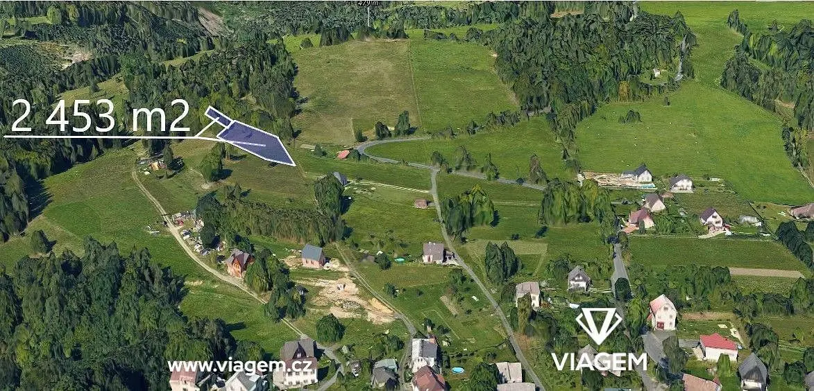 Prodej pozemku 545 m², Hrubá Horka · Železný Brod
