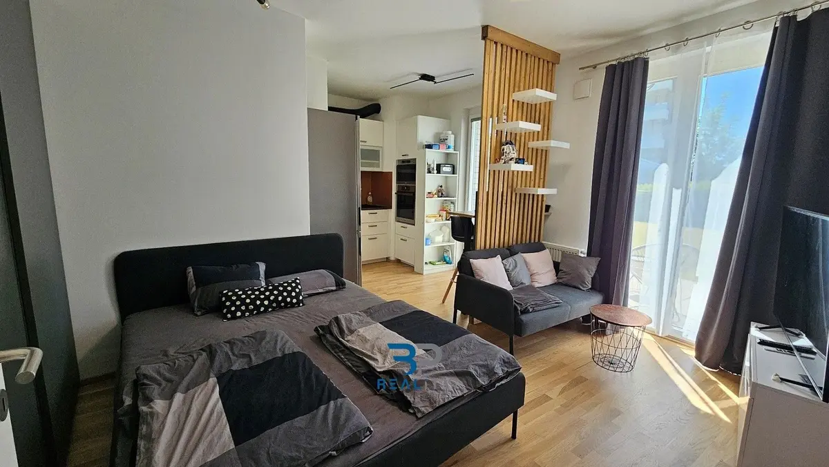 Pronájem bytu 1+kk 26 m², Novotného · Hlubočepy