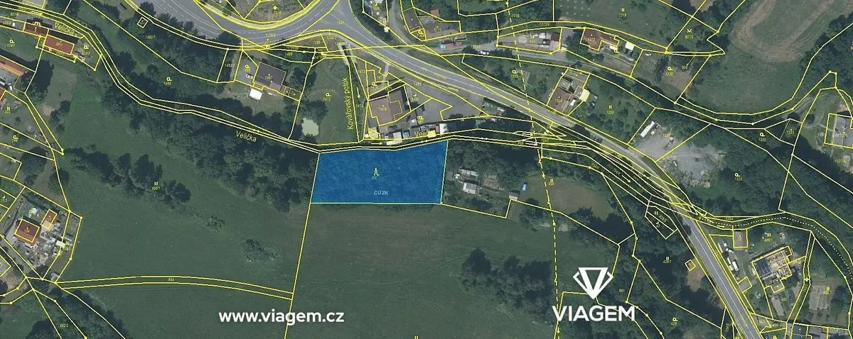 Prodej pozemku 2375 m², Padesát Lánů · Potštát