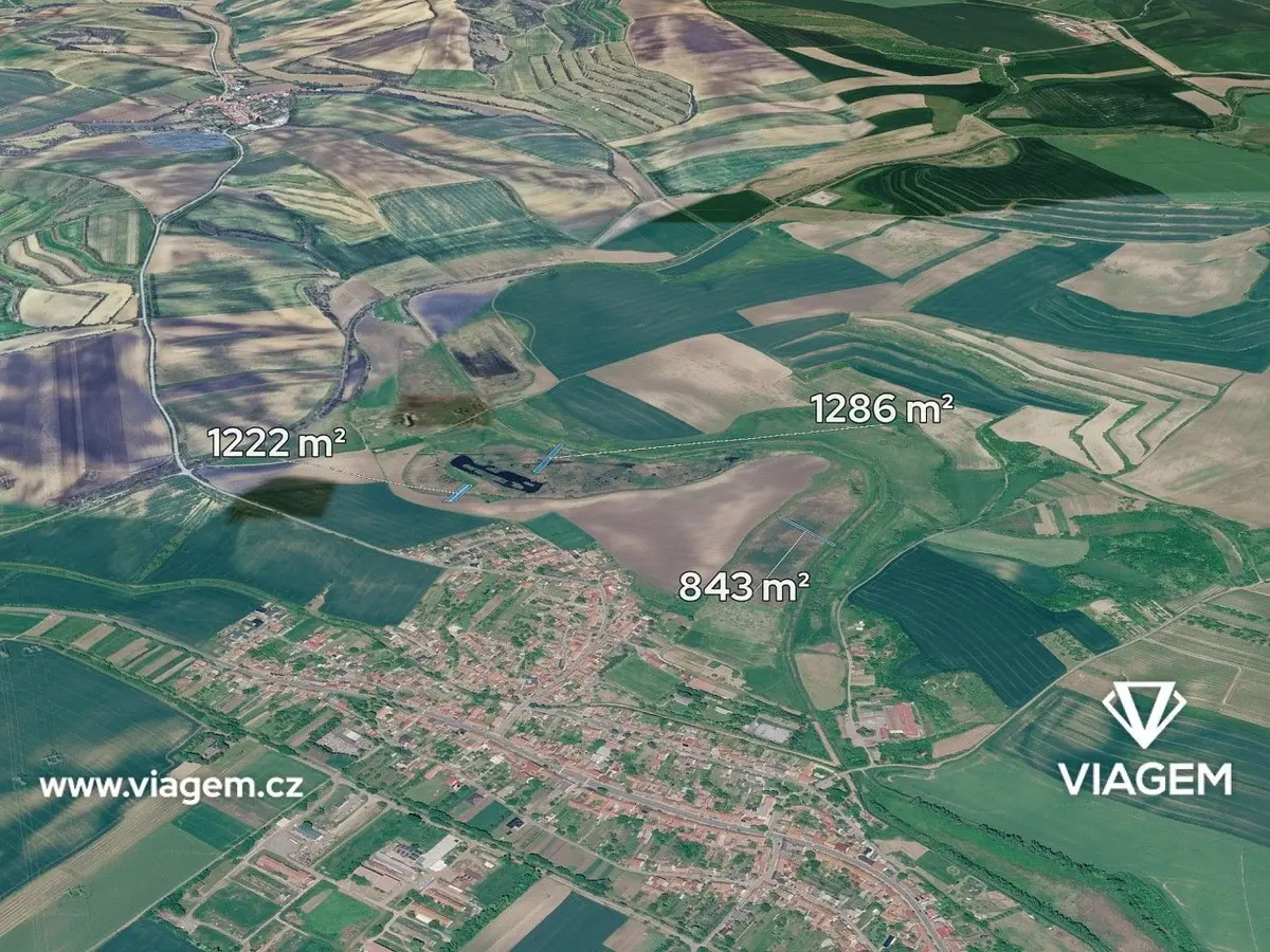 Prodej pozemku 2020 m², Krumvíř