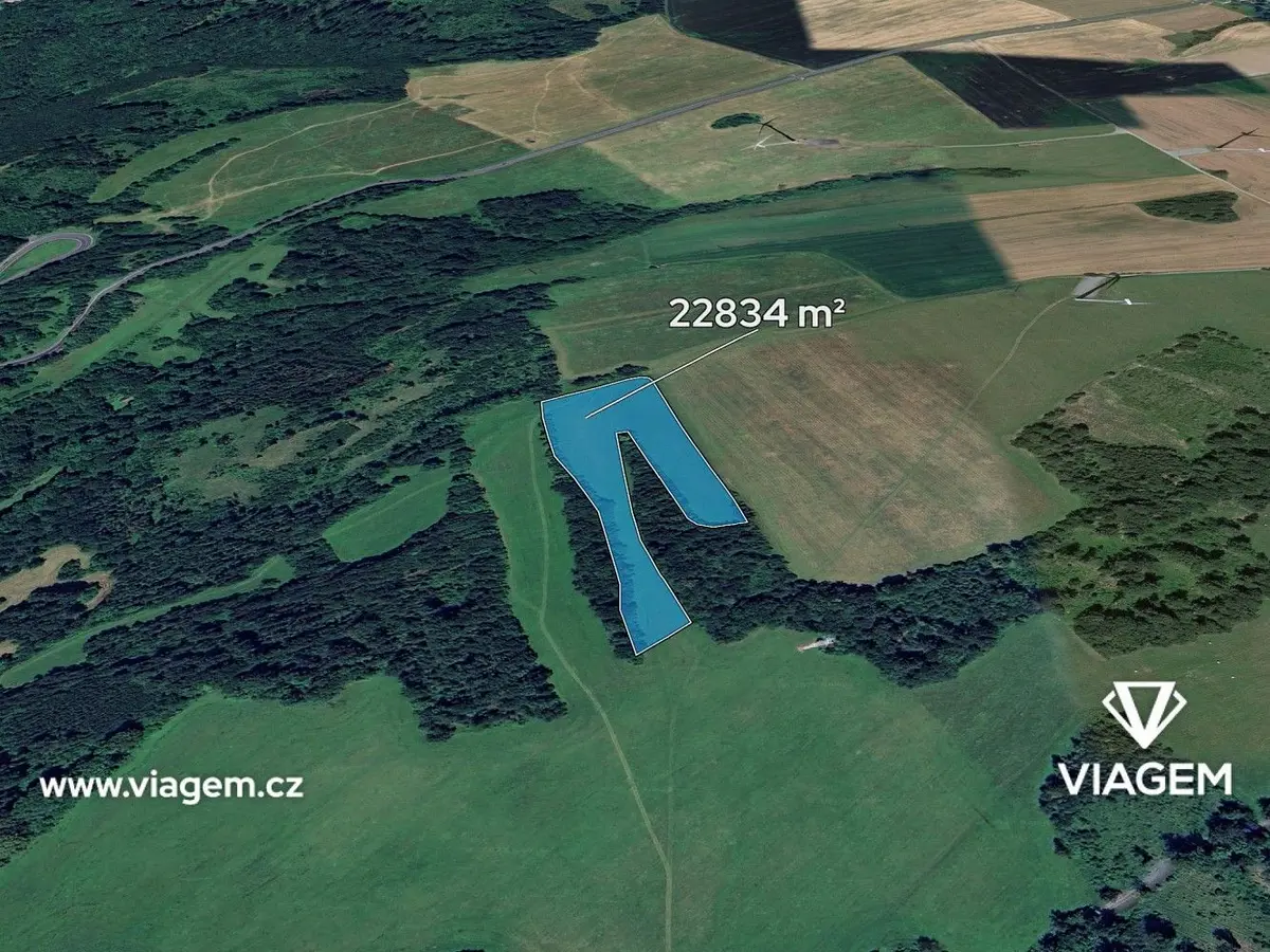 Prodej pozemku 15222 m², Lipina u Šternberka · Lipina