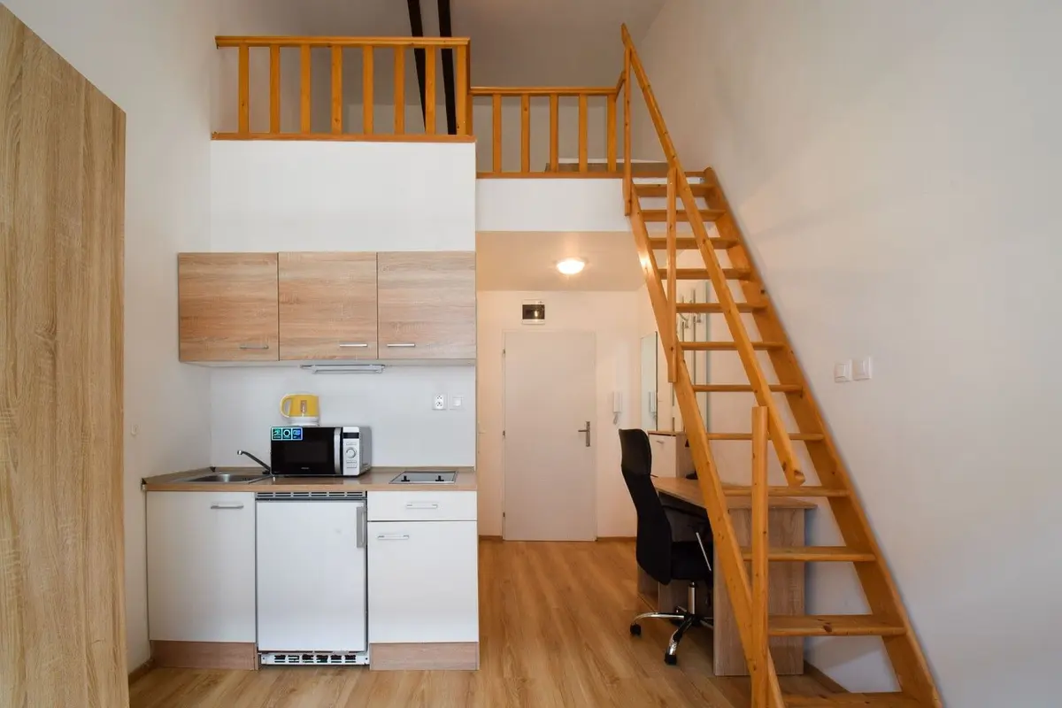 Pronájem bytu 1+kk 23 m², Hybešova · Staré Brno · Brno