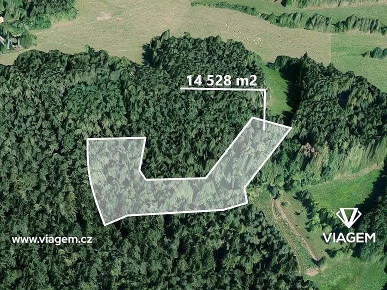 Prodej pozemku 2075 m², Zechovice · Volyně